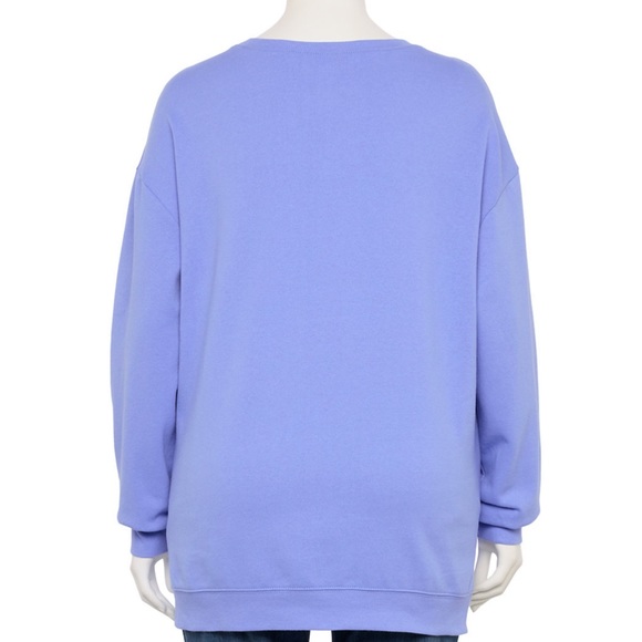 MICKEY AND FRIENDS 2X Sweatshirt Blue All New In Bag - Picture 5 of 8